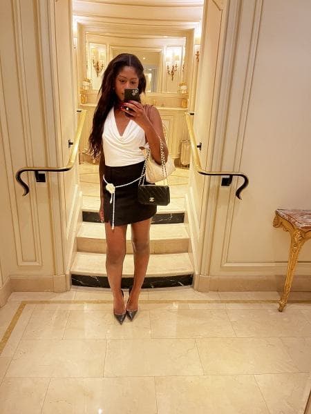 Alexandra — ebony, deep throat, Downtown (7/8)