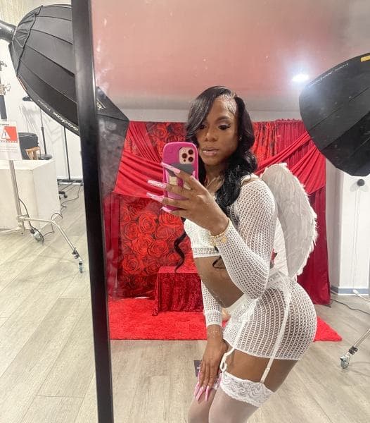 Helena — ebony, dinner date, Dubai Marina (7/8)